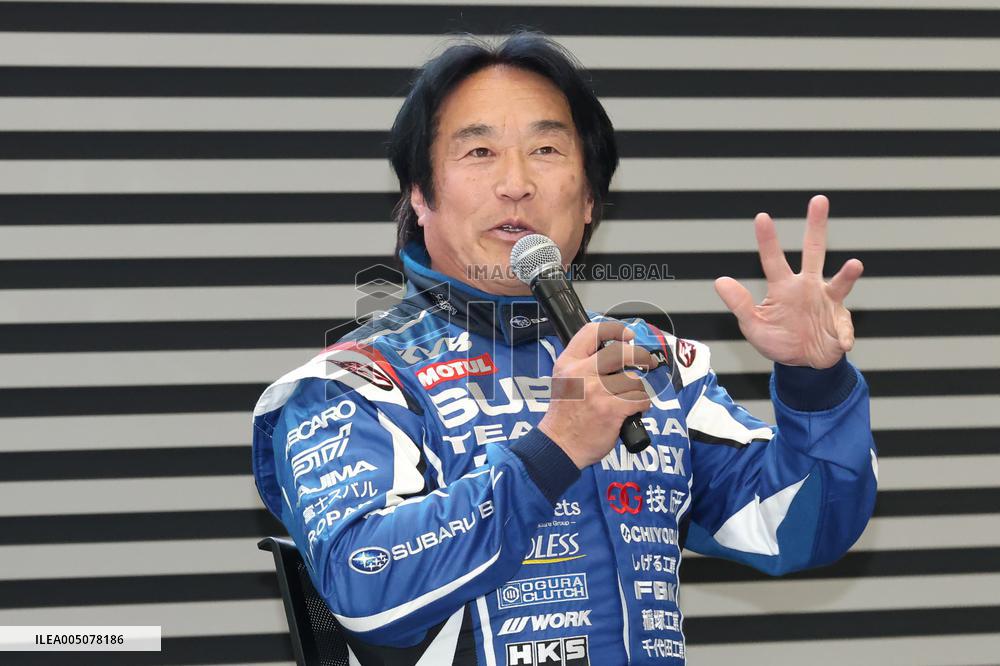 SUBARU All-Japan Rally Championship New Car Press Conference