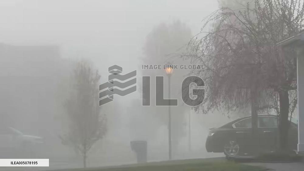 US: Dense Fog Blankets Parts of Western and North Central New York