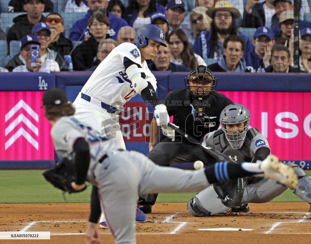 Baseball: Marlins vs. Dodgers