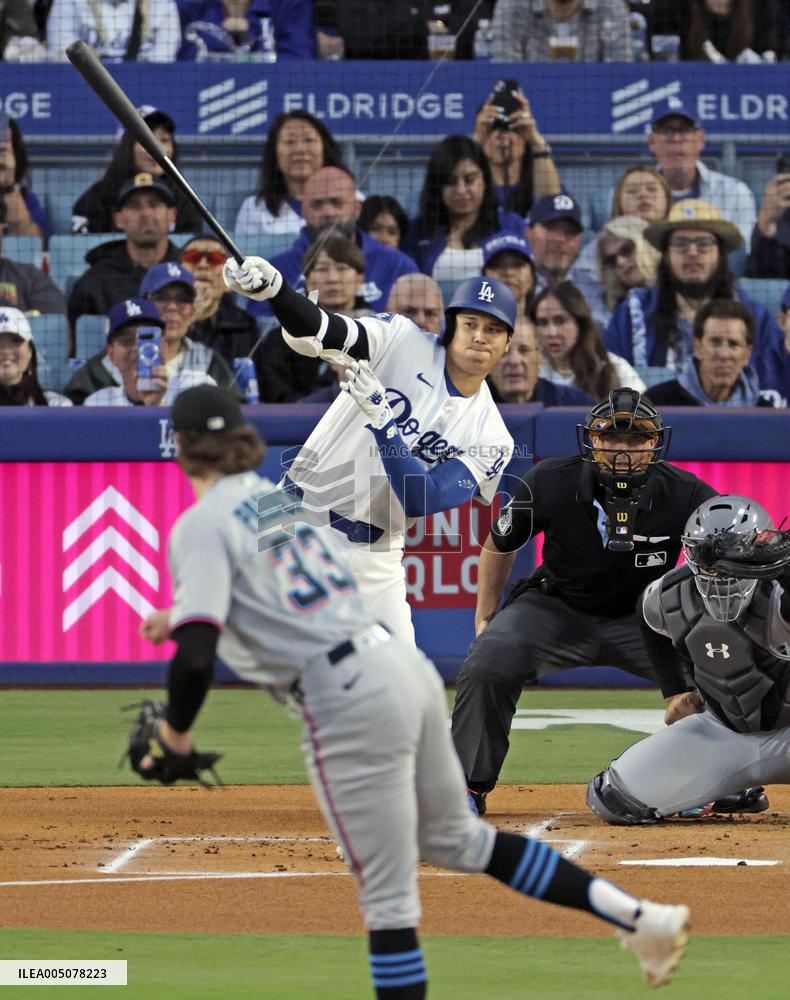 Baseball: Marlins vs. Dodgers
