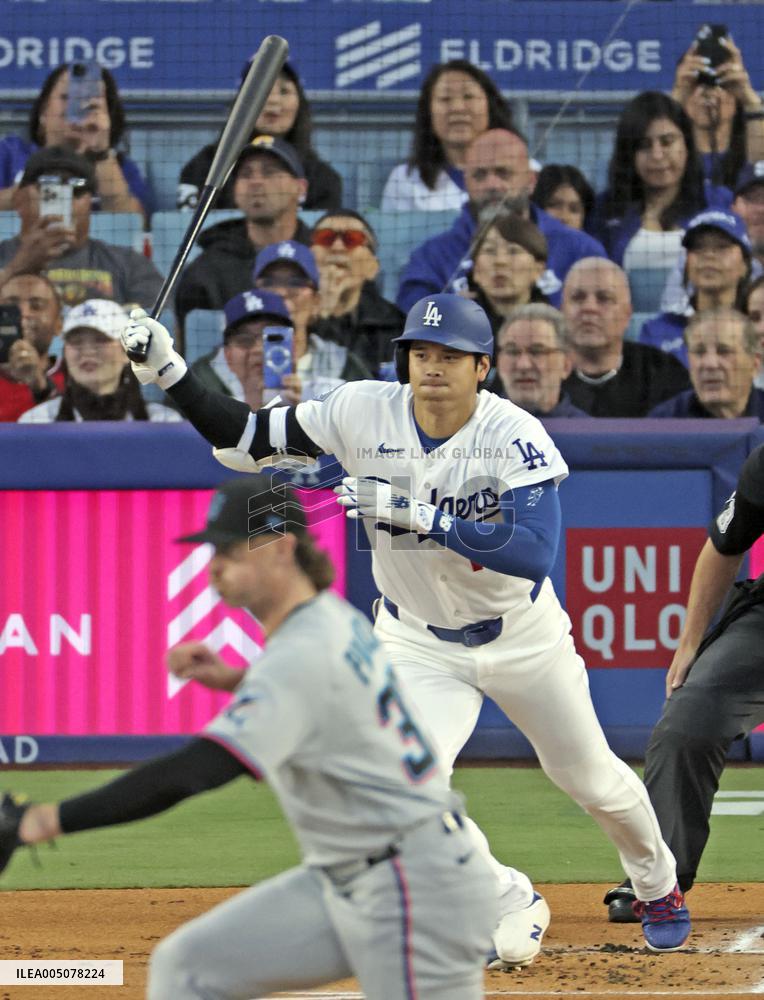 Baseball: Marlins vs. Dodgers