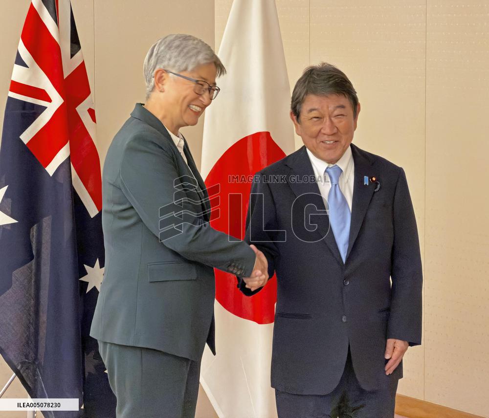 Japan-Australia foreign ministerial talks