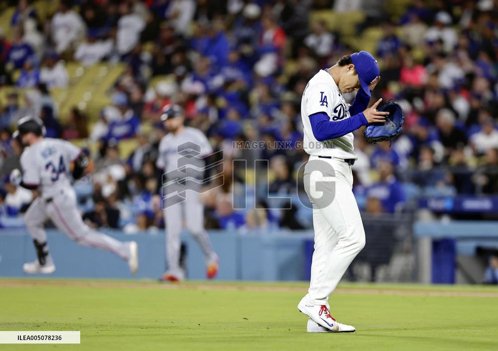 Baseball: Marlins vs. Dodgers