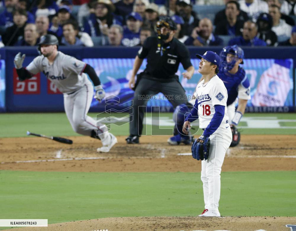 Baseball: Marlins vs. Dodgers