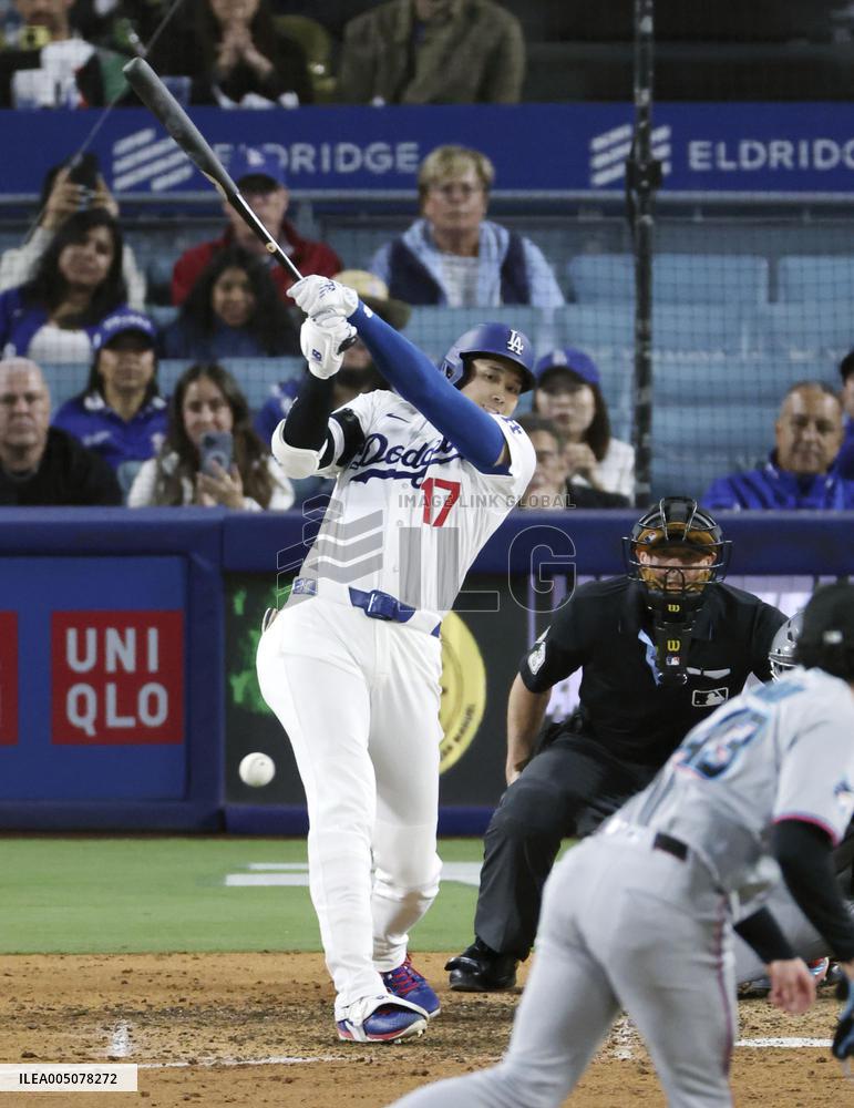 Baseball: Marlins vs. Dodgers