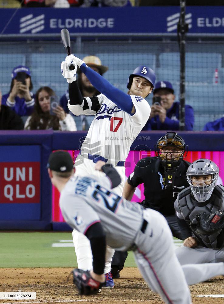 Baseball: Marlins vs. Dodgers
