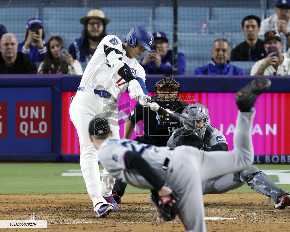 Baseball: Marlins vs. Dodgers