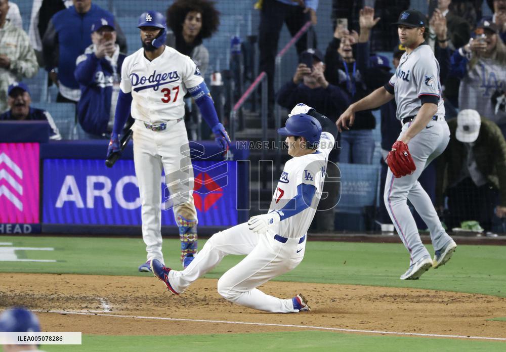Baseball: Marlins vs. Dodgers