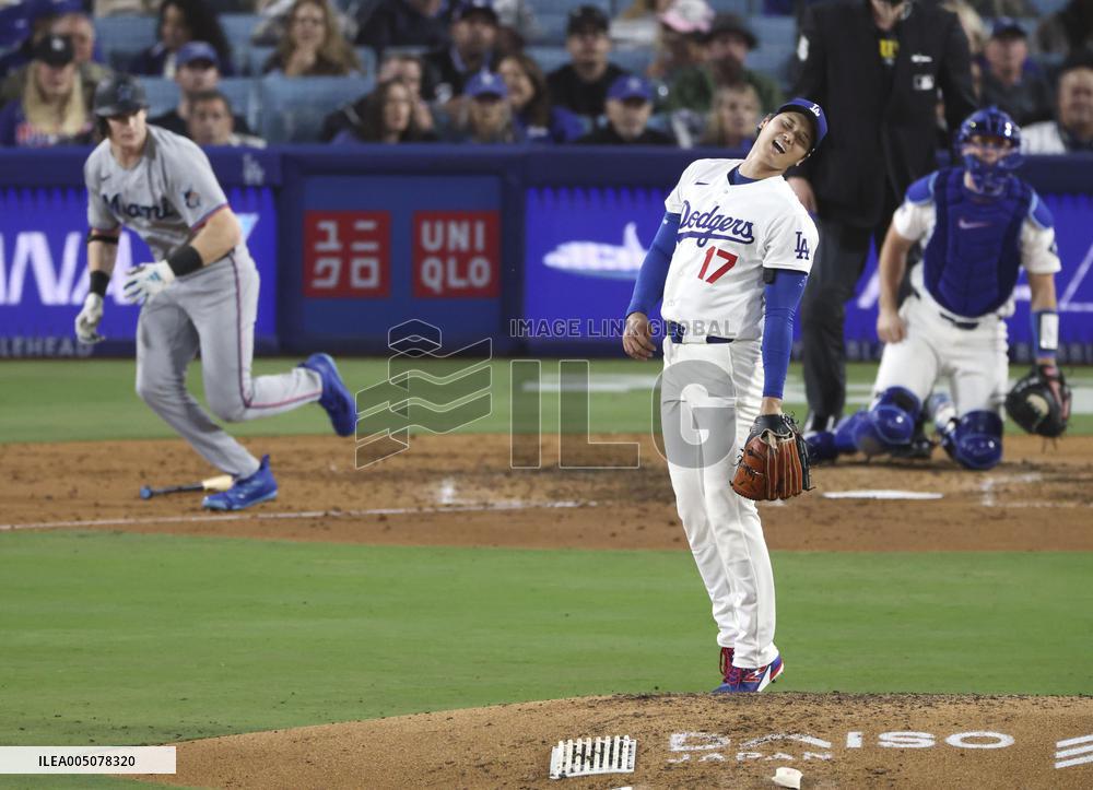 Baseball: Marlins vs. Dodgers
