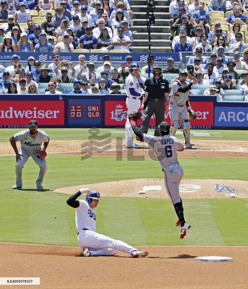 Baseball: Marlins vs. Dodgers