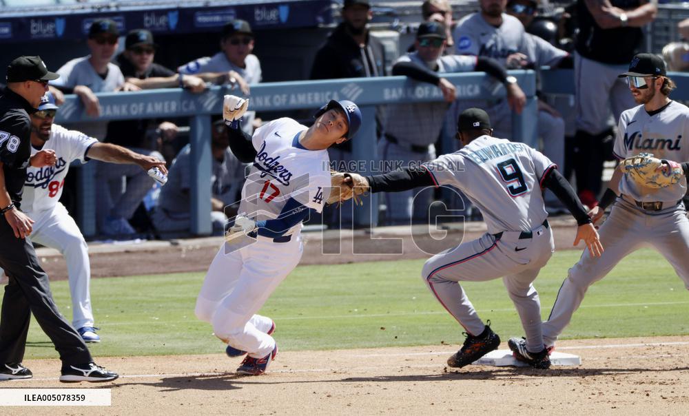 Baseball: Marlins vs. Dodgers