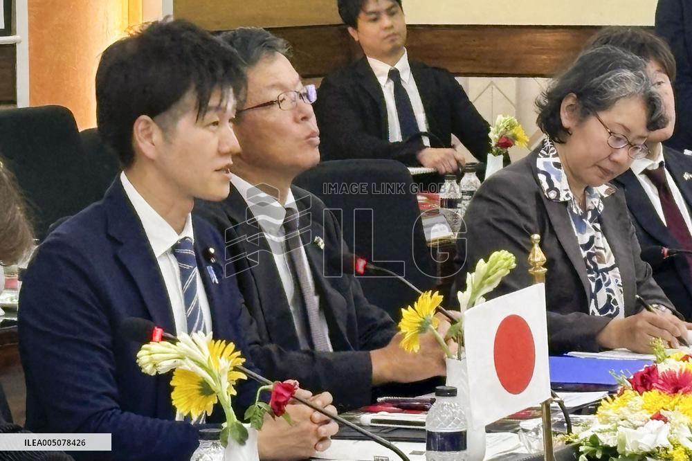 Japanese farm minister Suzuki in Bangladesh