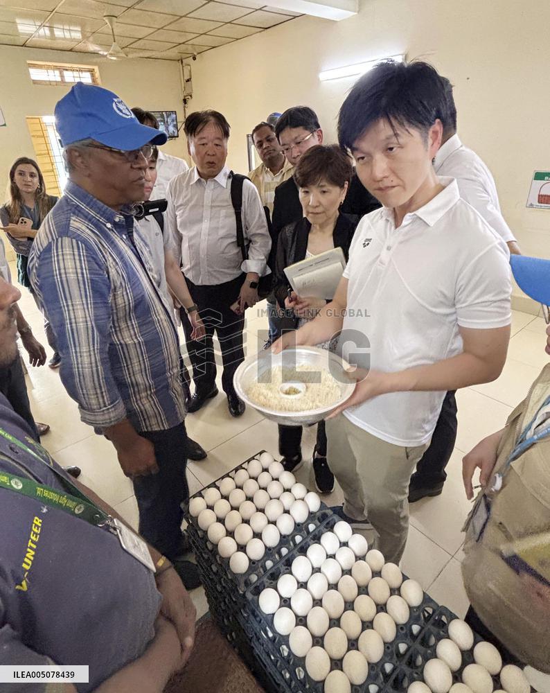 Japanese farm minister Suzuki in Bangladesh