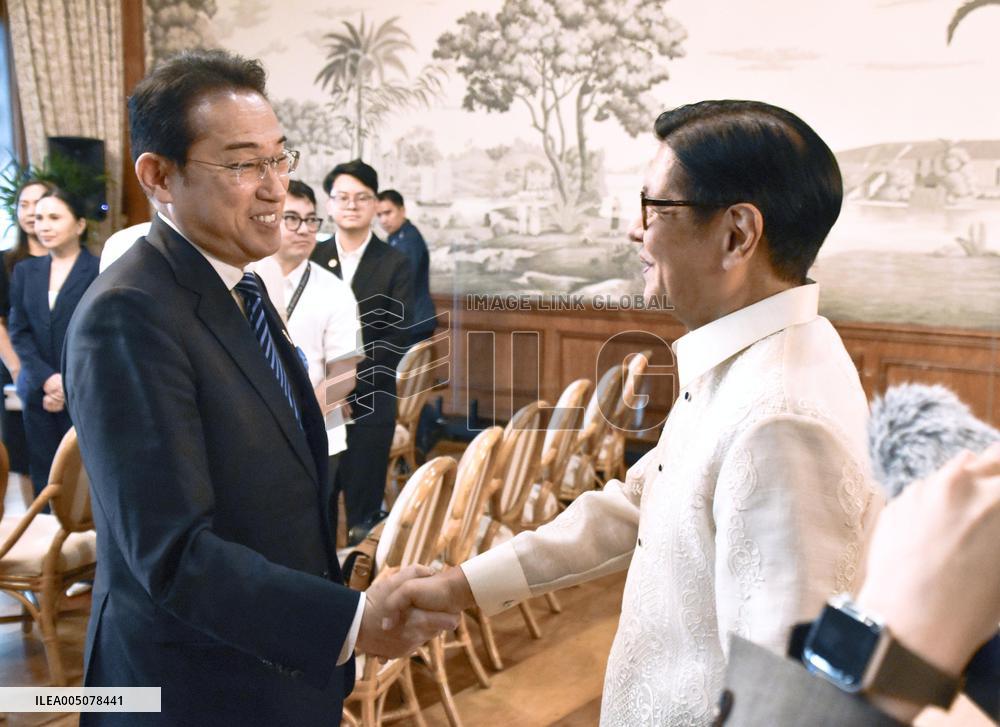 Ex-Japan PM Kishida in Manila