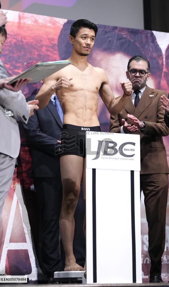 Boxing: Weigh-in for Inoue-Nakatani world title bout