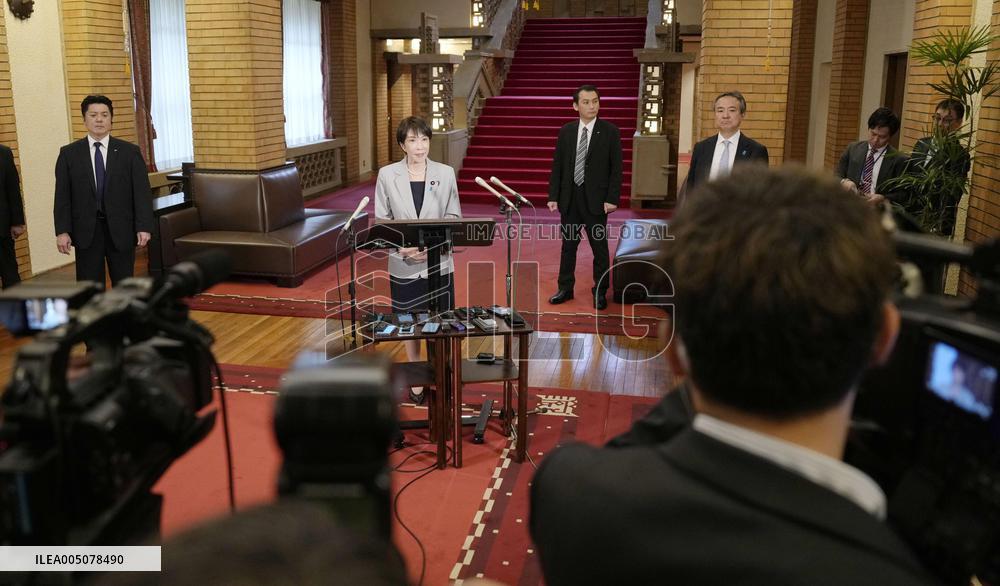 Japan PM Takaichi heads for Vietnam, Australia