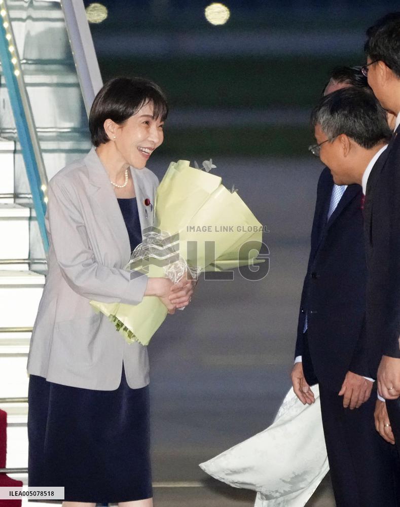 Japan PM Takaichi begins trip to Vietnam, Australia