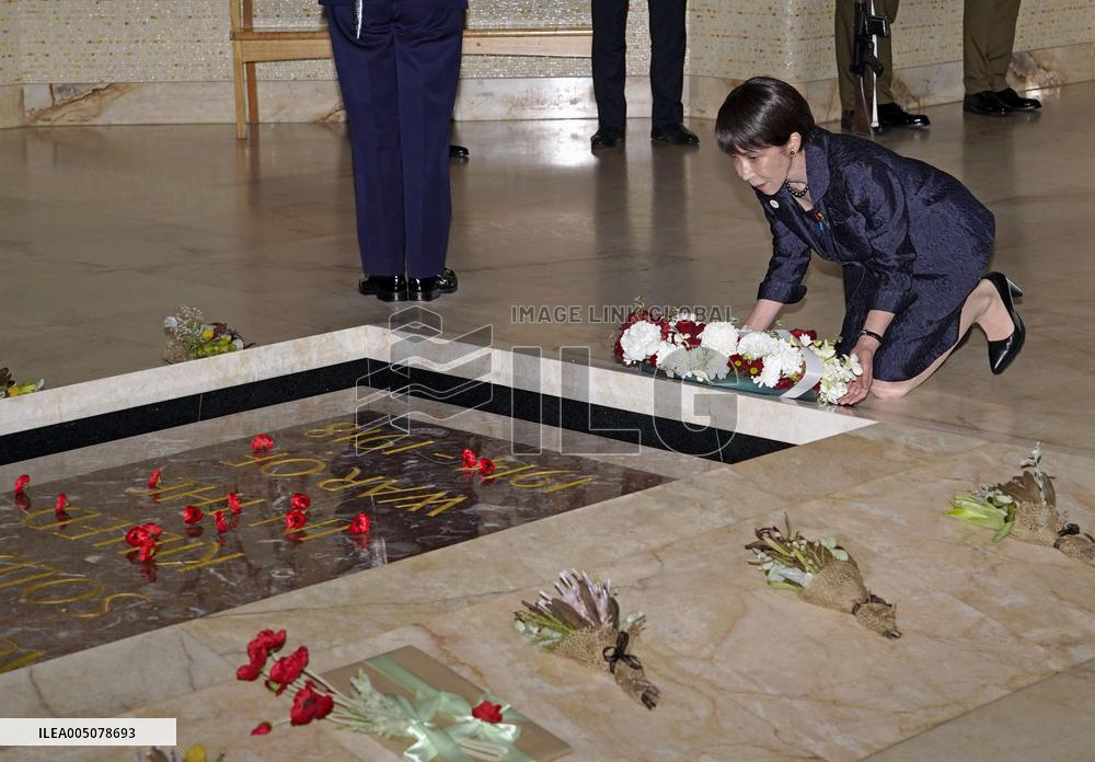 Japan PM Takaichi in Canberra