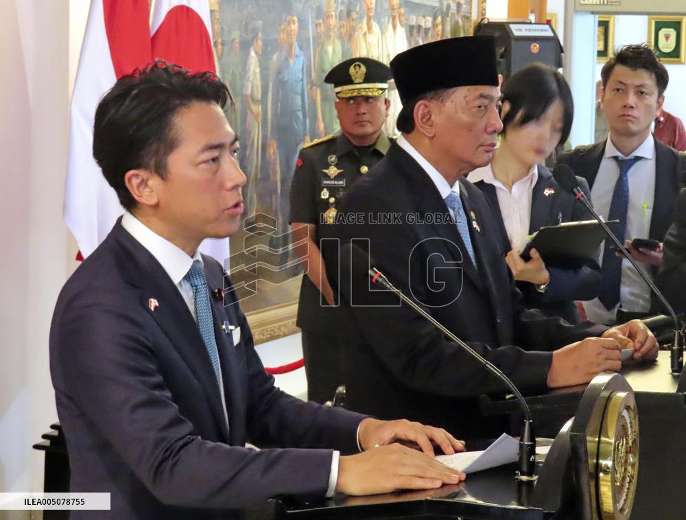 Japan-Indonesia defense talks
