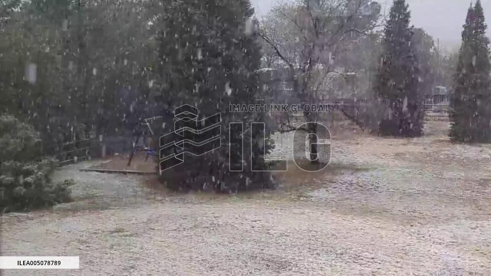 US: Spring Snowstorm Sweeps Across Colorado, Bringing Snow From Mountains to Denver 4