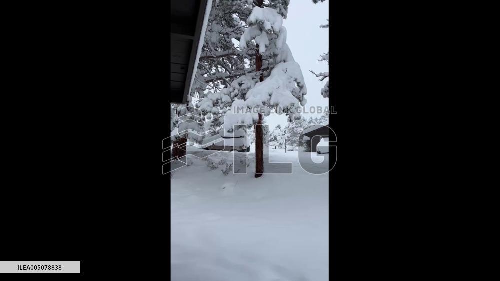 US: Heavy Snowfall Blankets Northern Colorado