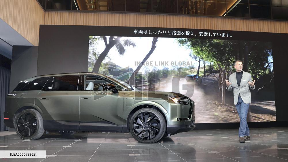 Lexus unveils all-electric TZ sport utility vehicle