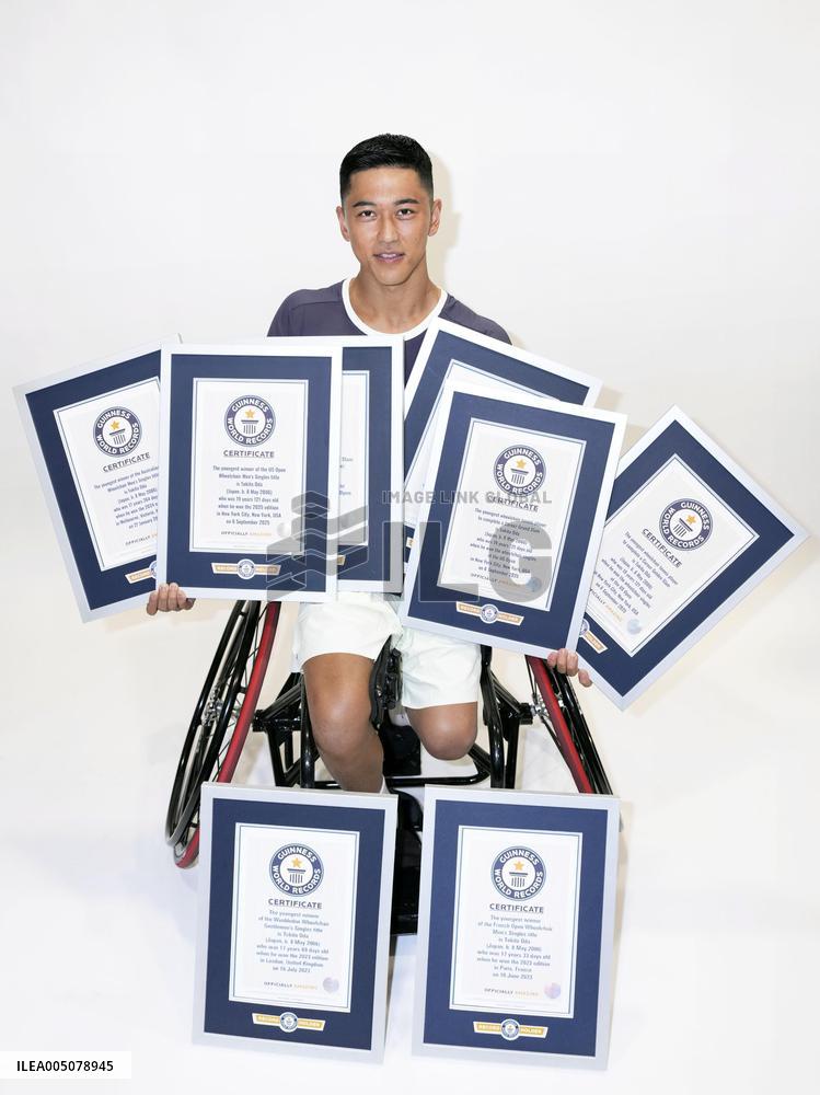 Wheelchair Tennis: Oda awarded 4 additional Guinness records