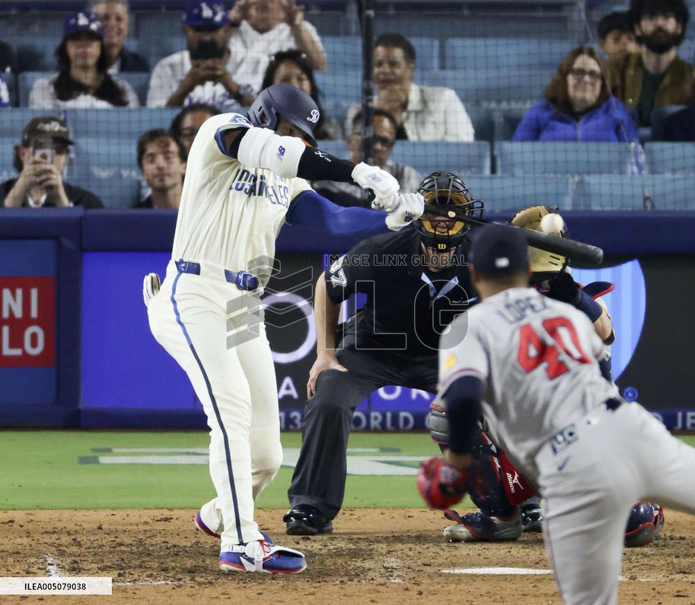 Baseball: Braves vs. Dodgers