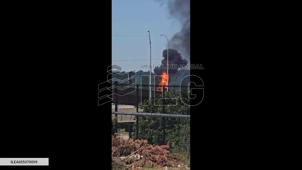 US: Massive Fire Breaks Out at HF Sinclair Refinery in West Tulsa