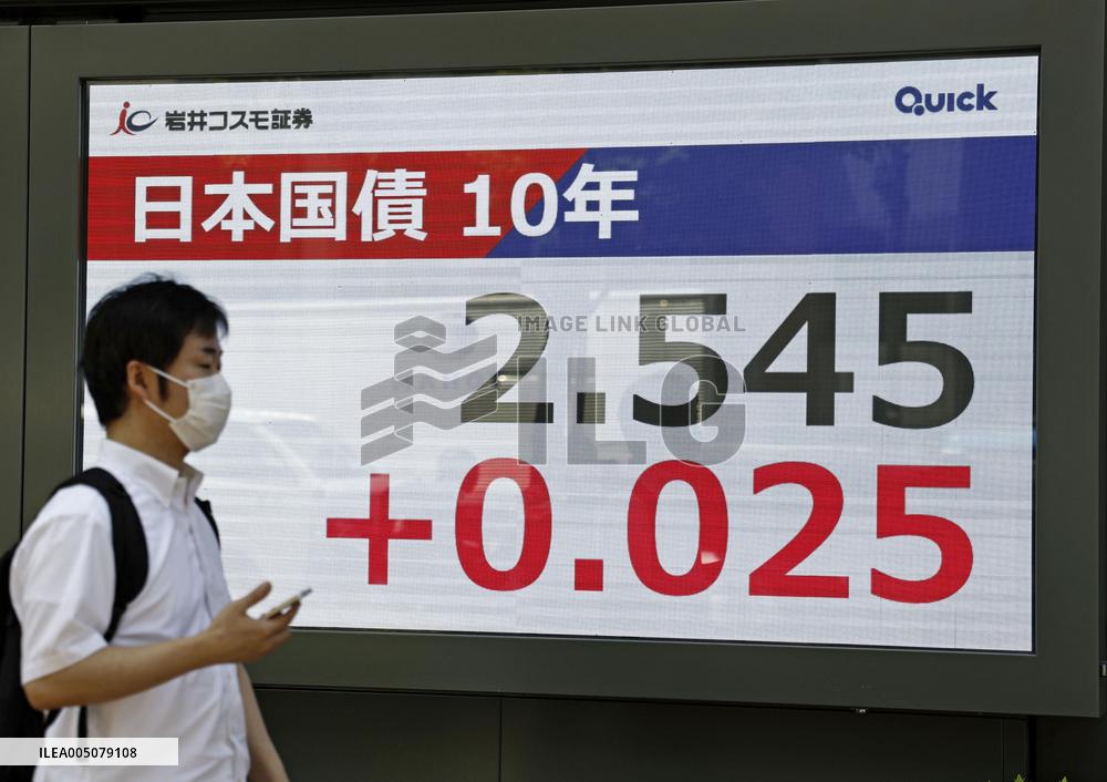 Key bond yield hits 27-year high