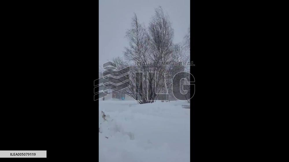 Russia: Severe May Blizzard Disrupts Transport Across Yamalo-Nenets Region