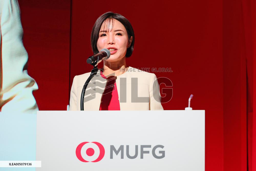 Mitsubishi UFJ Financial Group (MUFG) Holds Press Conference on Partnership with Google