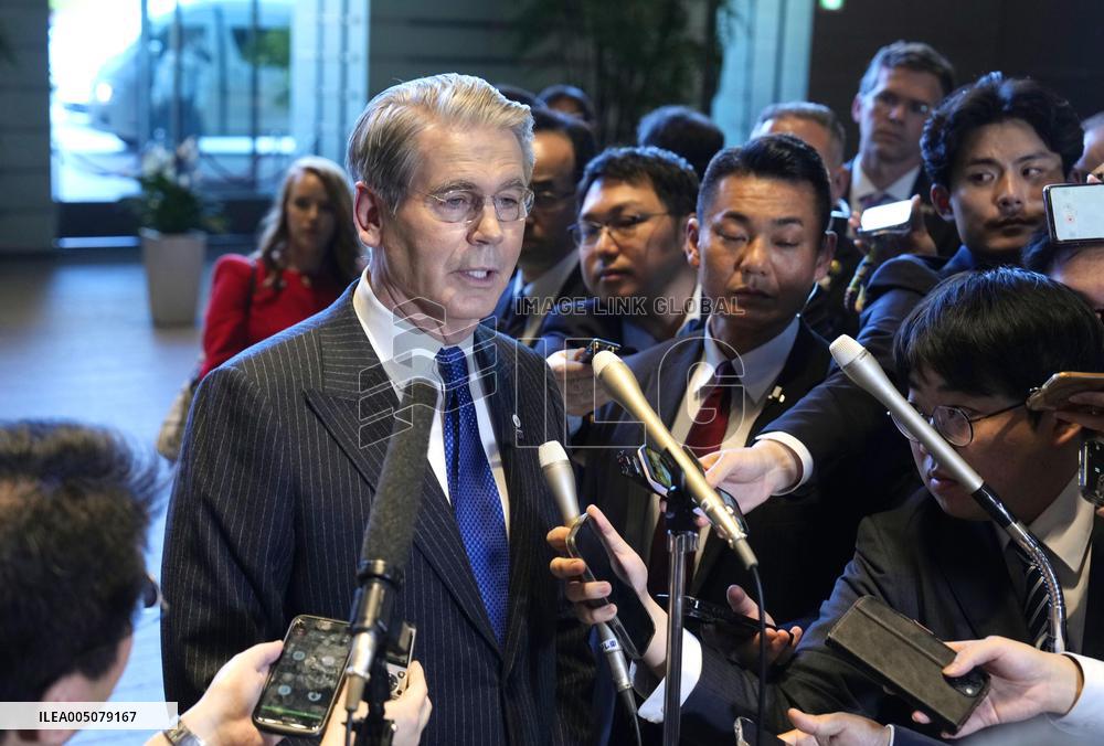 Japan PM Takaichi meets with U.S. Treasury Secretary Bessent