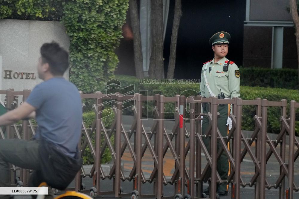 Tightened security in Beijing