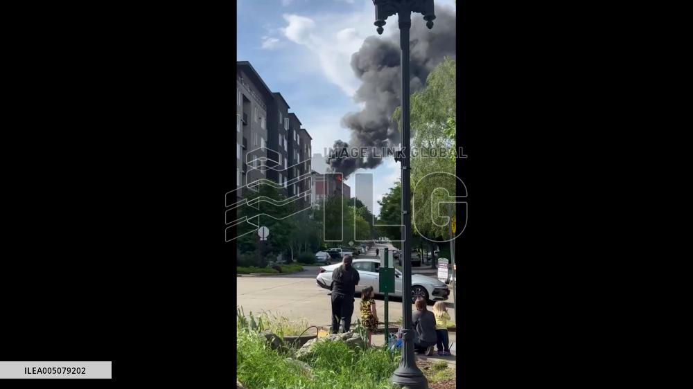 US: Fire Breaks Out at Historic Temple Theatre in Downtown Tacoma, Washington