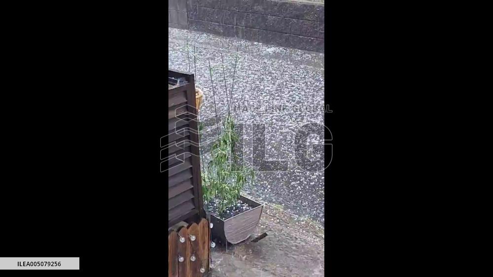 Japan: Hailstorms Reported Across Kansai Region 2
