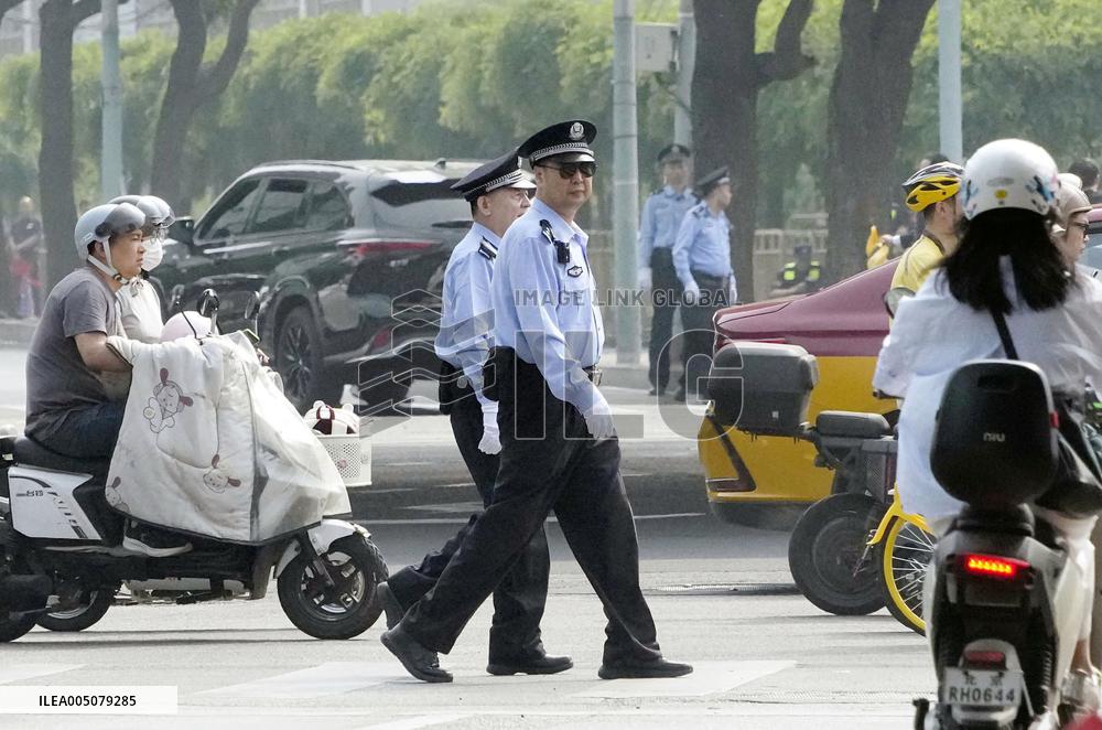 Tightened security in Beijing