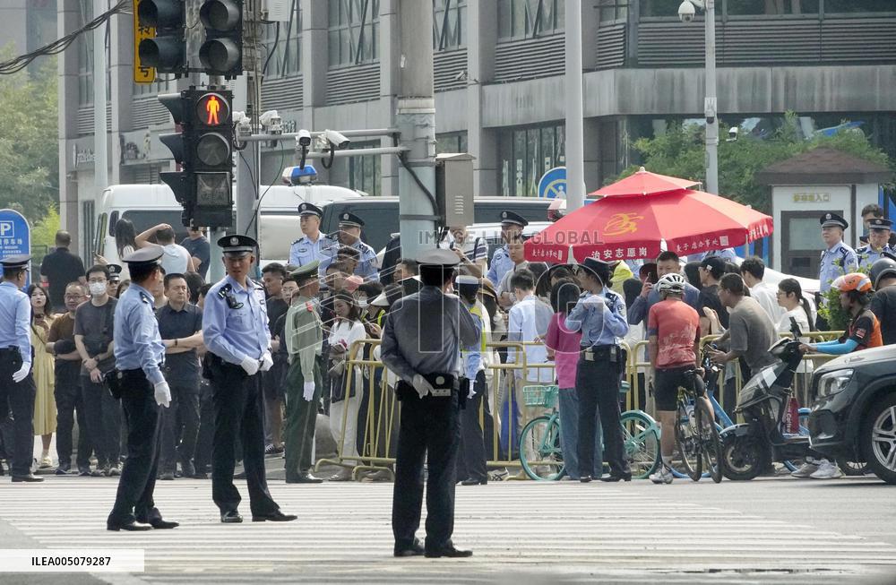 Tightened security in Beijing