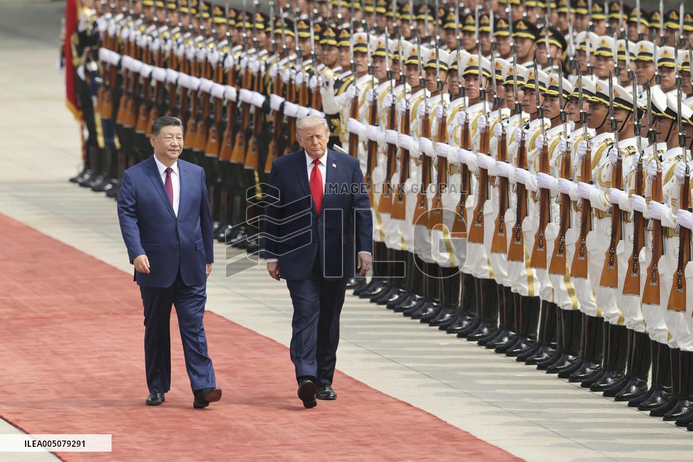 U.S. President Trump in Beijing