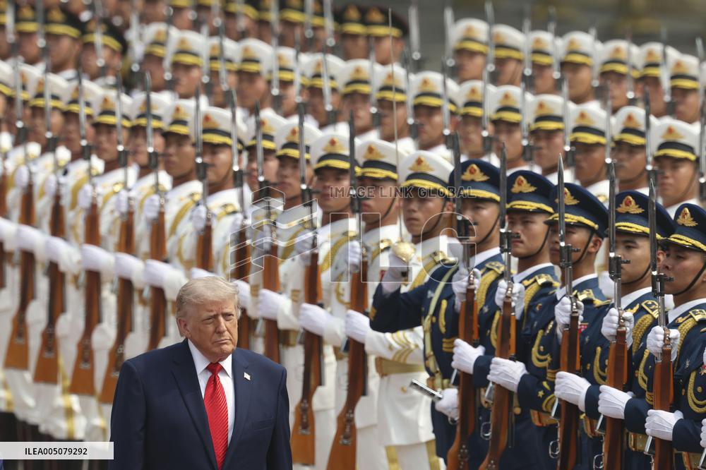 U.S. President Trump in Beijing