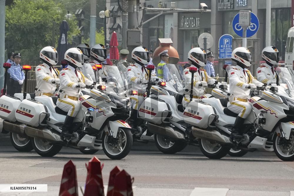 U.S. President Trump in Beijing