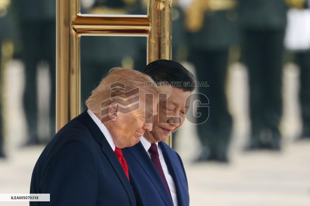 U.S. President Trump in Beijing