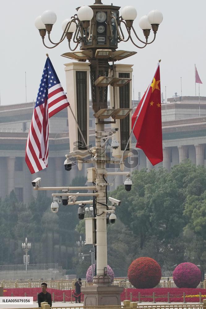 U.S. President Trump in Beijing