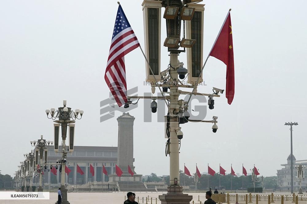 U.S. President Trump in Beijing