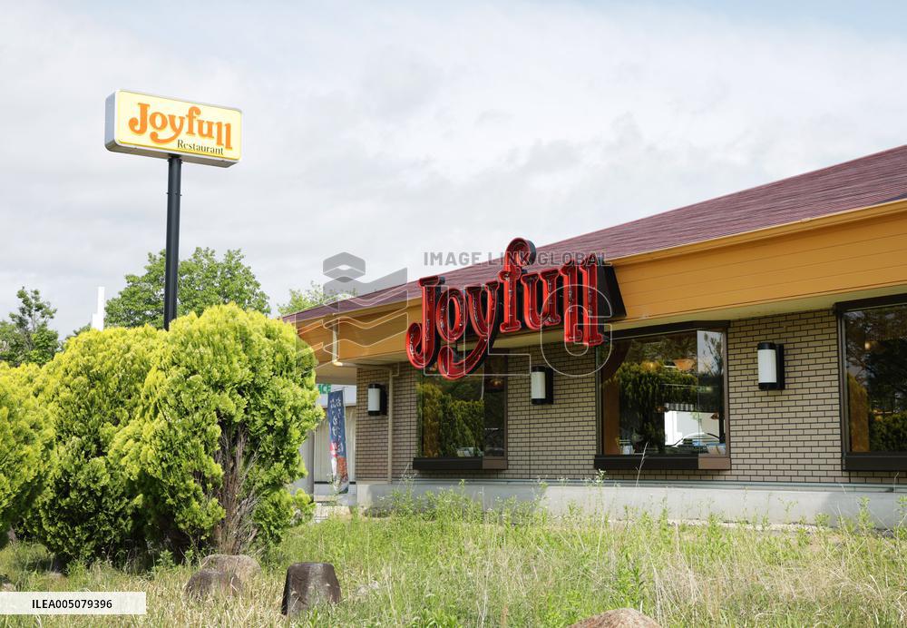 Joyful signboard and logo