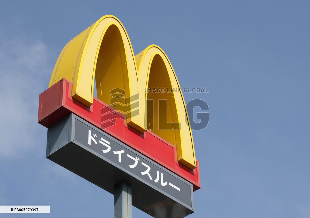 McDonald's signboard and logo
