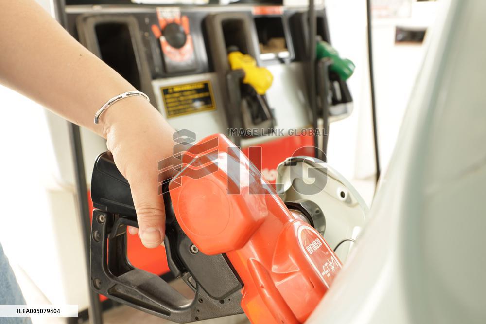 Soaring Gas Prices: A Scene at the Gas Station