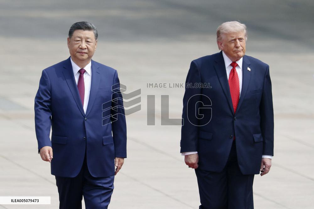 U.S. President Trump in Beijing
