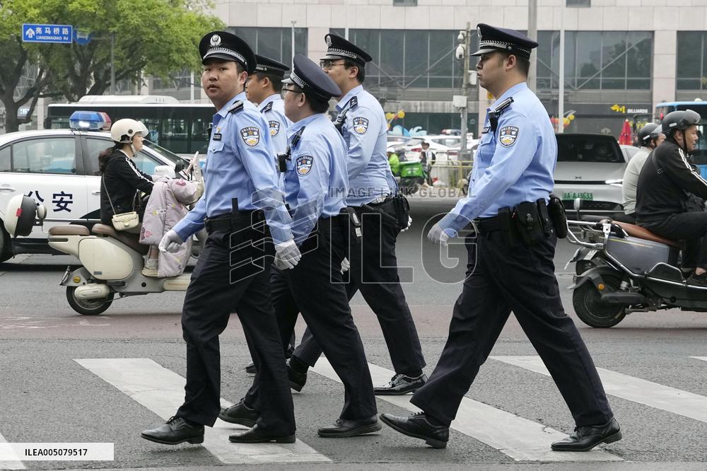 Tightened security in Beijing