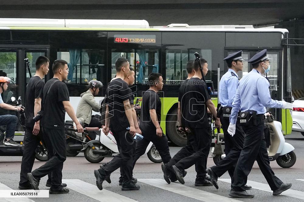 Tightened security in Beijing